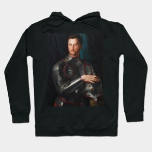 Cosimo I de' Medici in Armour by Agnolo Bronzino Hoodie